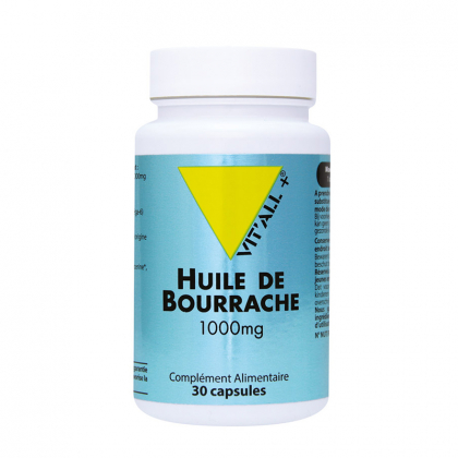 Huile de bourrache 1000mg - 30 capsules