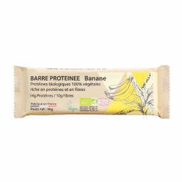 Barre protéinée bio - Banane - 46g