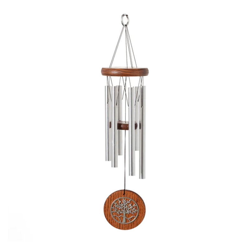 Carillon à vent Woodstock Chimes - Arbre de Vie Teck - 43cm