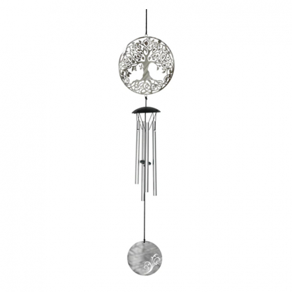 Carillon à vent Woodstock Chimes - Filigrane Arbre de vie - 46cm