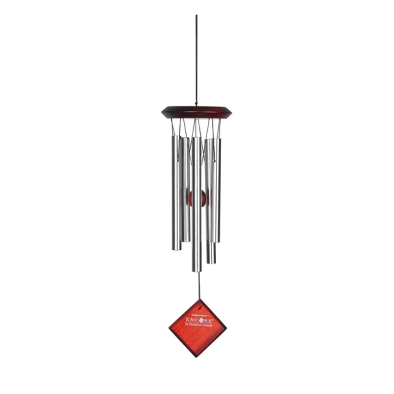 Carillon à vent Woodstock Chimes - Mars argenté - 43cm