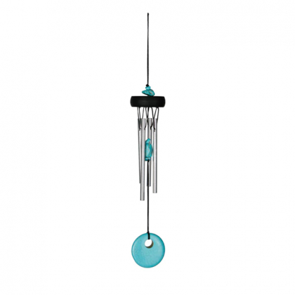 Carillon à vent Woodstock Chimes - Turquoise - 29cm