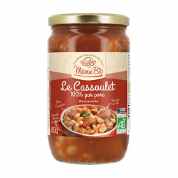 Cassoulet bio - 100% pur porc - 800g