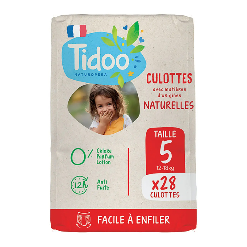 TIDOO Culottes d'Apprentissage Ecologiques Pack Economique Taille