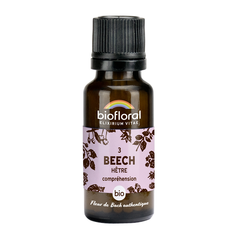 Fleurs de Bach n°03 - Beech, Hêtre bio - Granules 10g