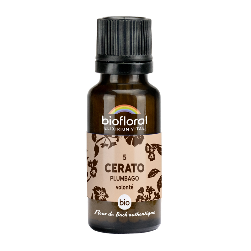 Fleurs de Bach n°05 - Cerato, Plumbago bio - Granules 10g