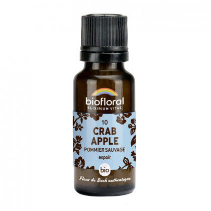 Fleurs de Bach n°10 - Crab apple, Pommier sauvage bio - Granules 10g