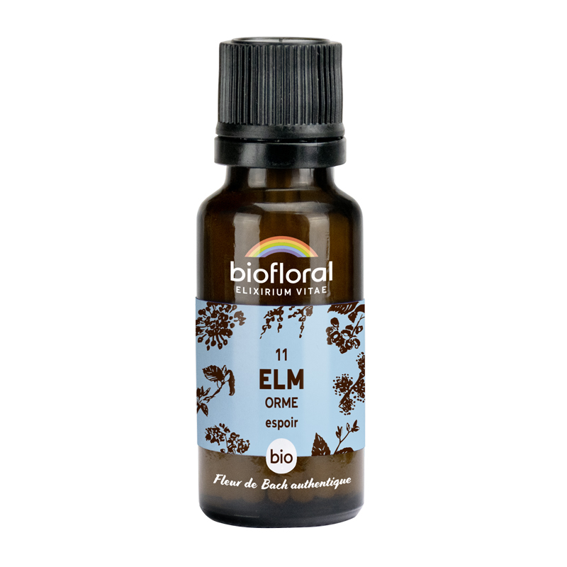 Fleurs de Bach n°11 - Elm, Orme bio - Granules 10g