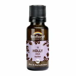 Fleurs de Bach n°15 - Holly, Houx bio - Granules 10g