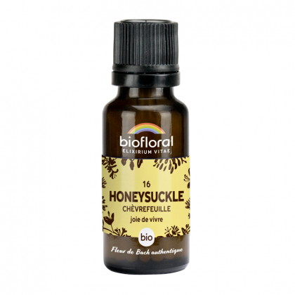 Fleurs de Bach n°16 - Honeysuckle, Chèvrefeuille bio - Granules 10g