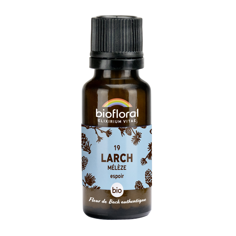 Fleurs de Bach n°19 - Larch, Mélèze bio - Granules 10g