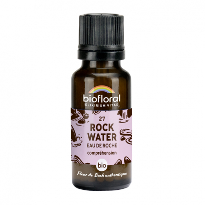 Fleurs de Bach n°27 - Rock water, Eau de roche bio - Granules 10g