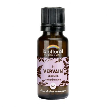 Fleurs de Bach n°31 - Vervain, Verveine bio - Granules 10g