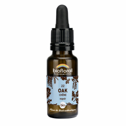 Fleurs de Bach n°22 - Oak, Chêne bio - Compte goutte 20ml