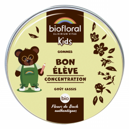 Pastilles bio aux Fleurs de Bach - Bon élève - 50g