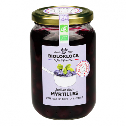 Myrtilles au sirop - 360g