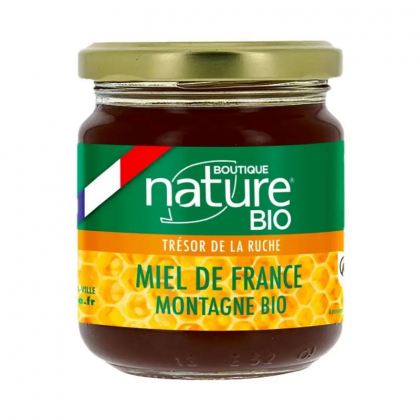 Miel de montagne bio - Origine France - 250g