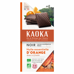 Chocolat noir 55% orange - 100g