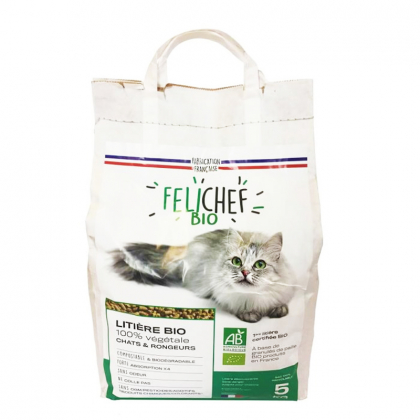 Litière 100% végétale - 5kg