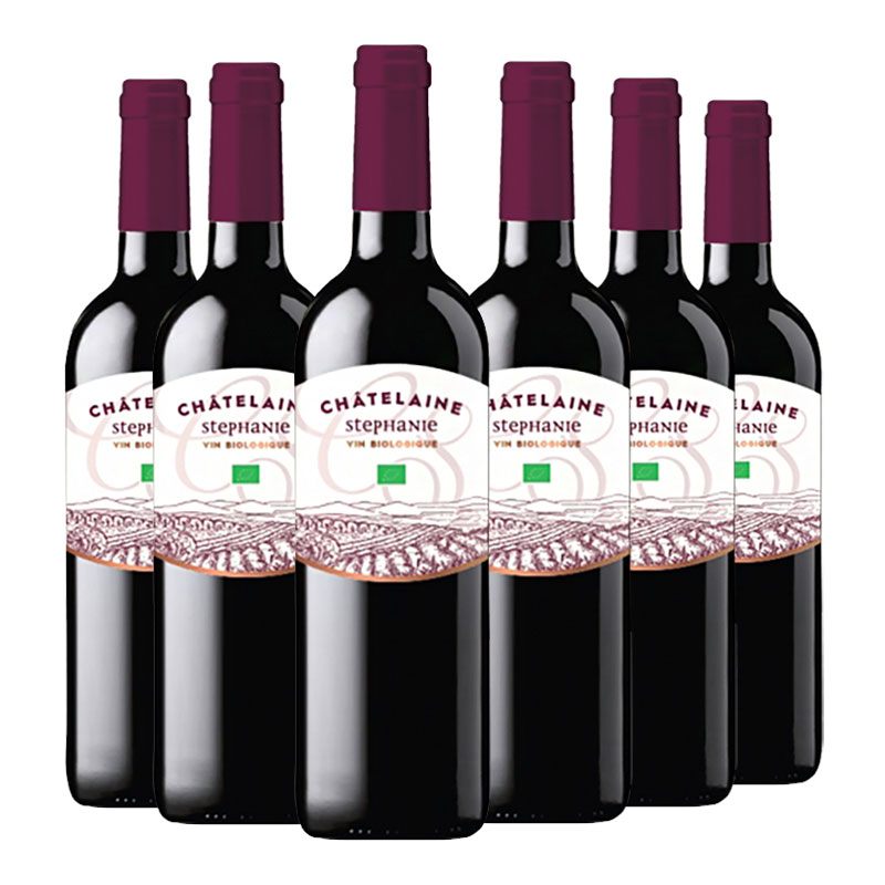 Castellana Stefania rouge - Mourvèdre bio d’Espagne - Carton de 6x75cL