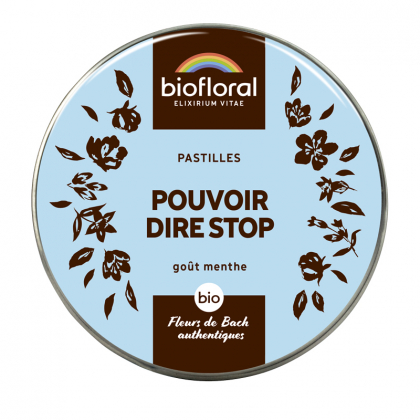 Pastilles aux Fleurs de Bach - Pouvoir dire stop - Boite de 50g