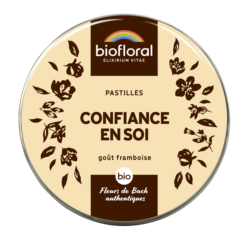 Pastilles aux Fleurs de Bach - Confiance en soi - Boite de 50g