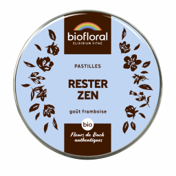 Pastilles aux Fleurs de Bach - Rester zen - Boite de 50g