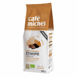 Café bio en grains - Éthiopie - 500g