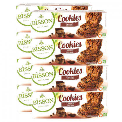 Cookies au chocolat - Lot de 8x200g