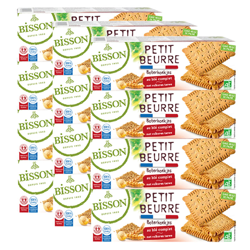 Petit beurre au blé complet - Lot de 12x150g