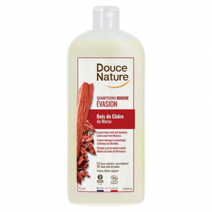 Shampooing douche Évasion - Bois de Cèdre - 1L