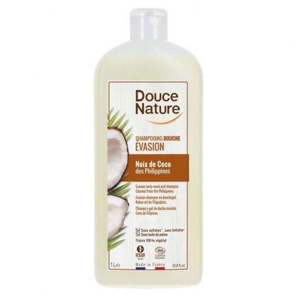 Shampoing douche Évasion - Noix de coco - 1L