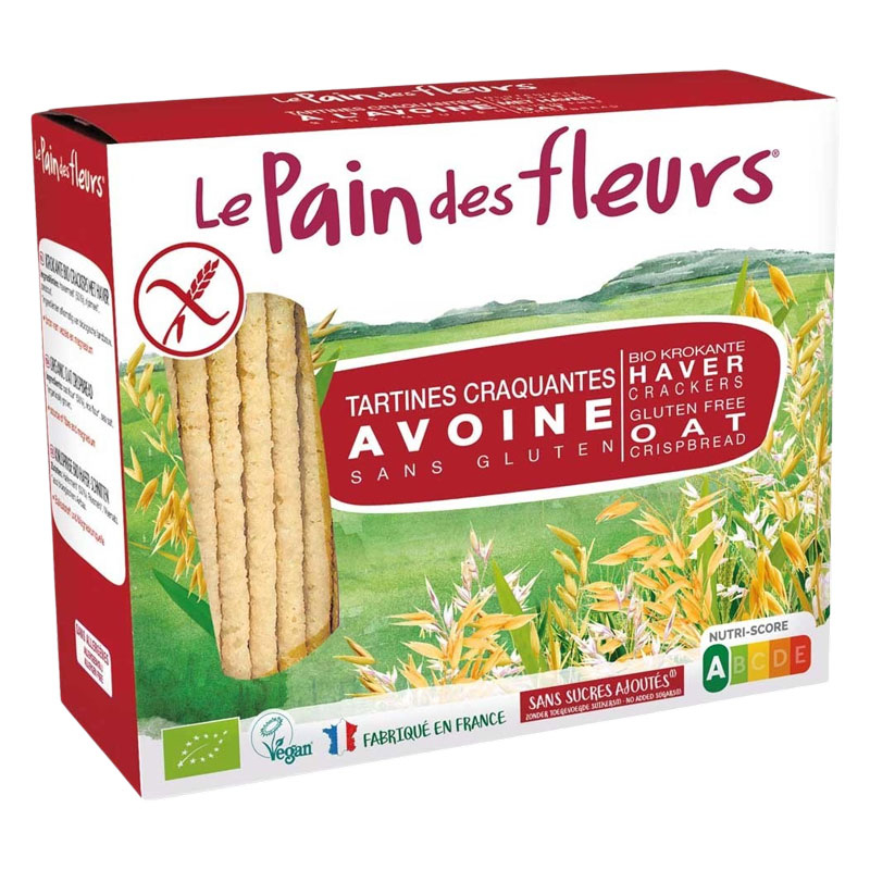 Tartines craquantes à l'avoine sans gluten - 150g