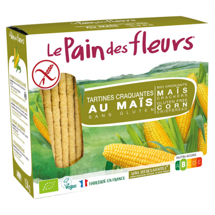 Tartines craquantes au maïs sans gluten - 150g