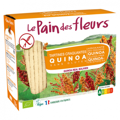 Tartines craquantes au quinoa sans gluten - 150g