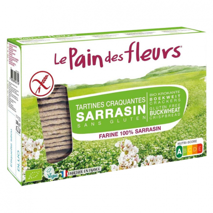 Tartines craquantes au sarrasin sans gluten - 300g