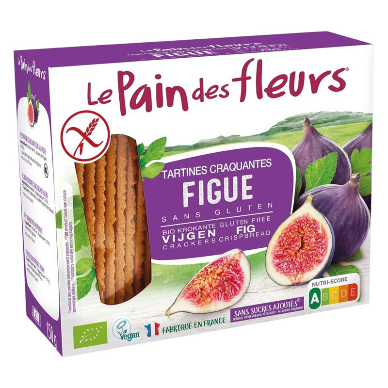 Tartines craquantes aux figues sans gluten - 150g