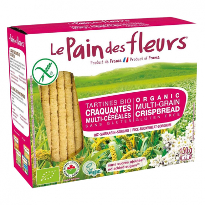 Tartines craquantes multi-céréales sans gluten - 150g