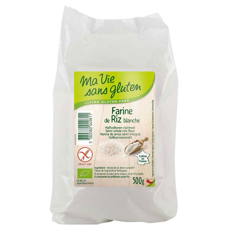 Farine de riz blanche - 500g