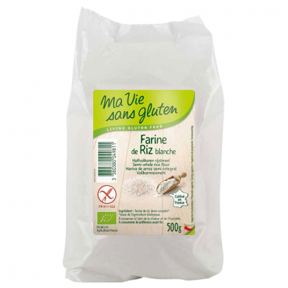 Farine de riz blanche - 500g