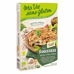 Galettes à poêler à la forestière sans gluten - 200g