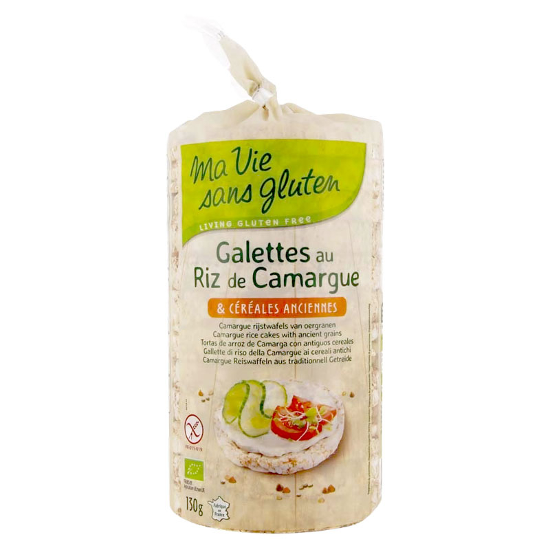 Galettes de riz de Camargue aux céréales anciennes - 130g