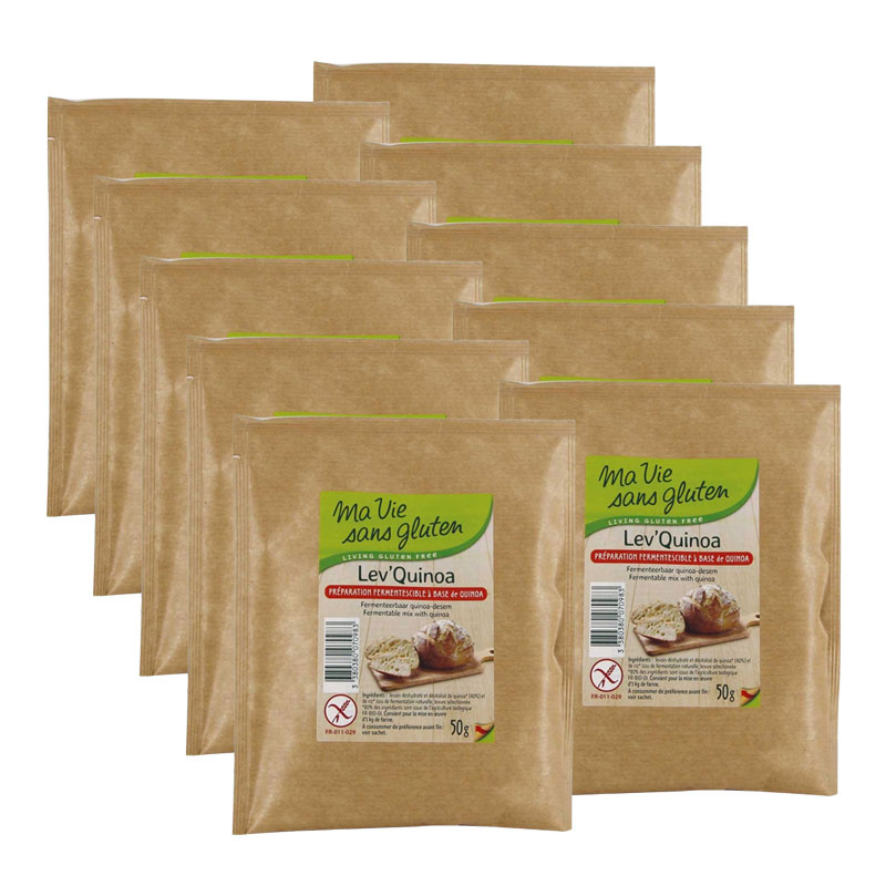 Lev'quinoa - Lot de 10x50g