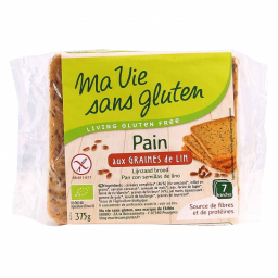 Pain aux graines de lin sans gluten - 375g