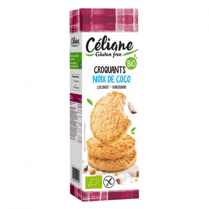 Biscuits sablés à la noix de coco bio sans gluten - 150g