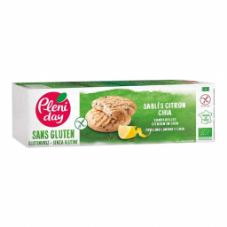 Sablés au citron et aux graines de chia - 150g