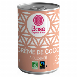 Crème de coco bio à cuisiner 22% mg - 400ml