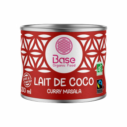 Lait de coco bio Curry massala onctueux 17%mg - 200ml