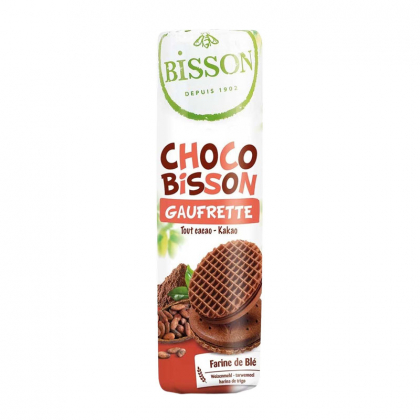 Choco Bisson - Biscuits bio gaufrette cacao - 240g