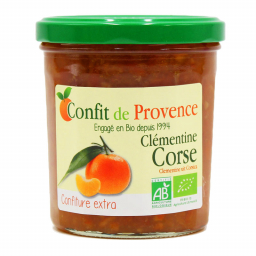 Confiture extra de clémentine Corse bio - 370g